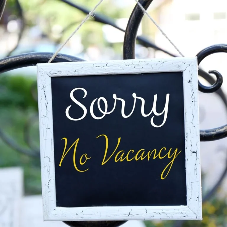 What Does No Vacancy Mean? Definition and Meaning