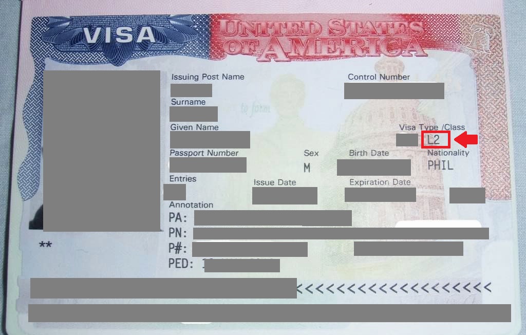L2 Visa Work Permit