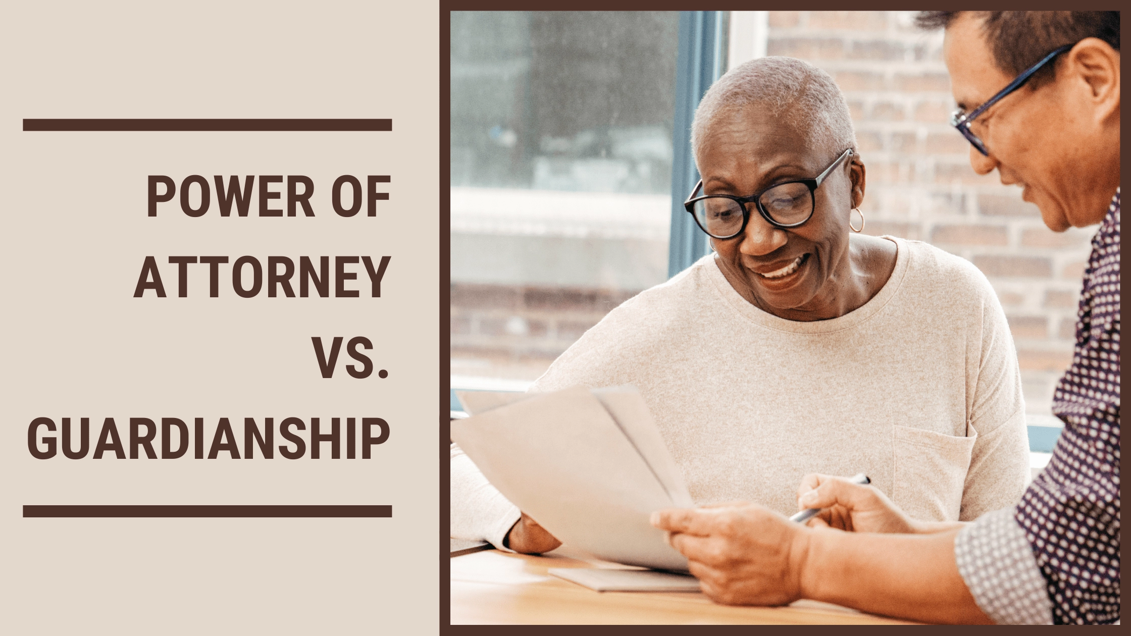 Distinctions Between a Guardianship and a Power of Attorney